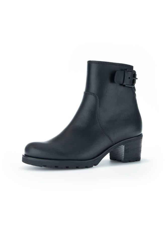 Femmes Noires Bottines Classiques Gabor | Exclusif